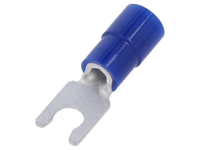 Uiteinde: vork; M3,5; Ø: 3,7mm; 1,04÷2,63mm2; klemmen; voor draad Uiteinde: vork; M3,5; Ø: 3,7mm; 1,04÷2,63mm2; klemmen; voor draad